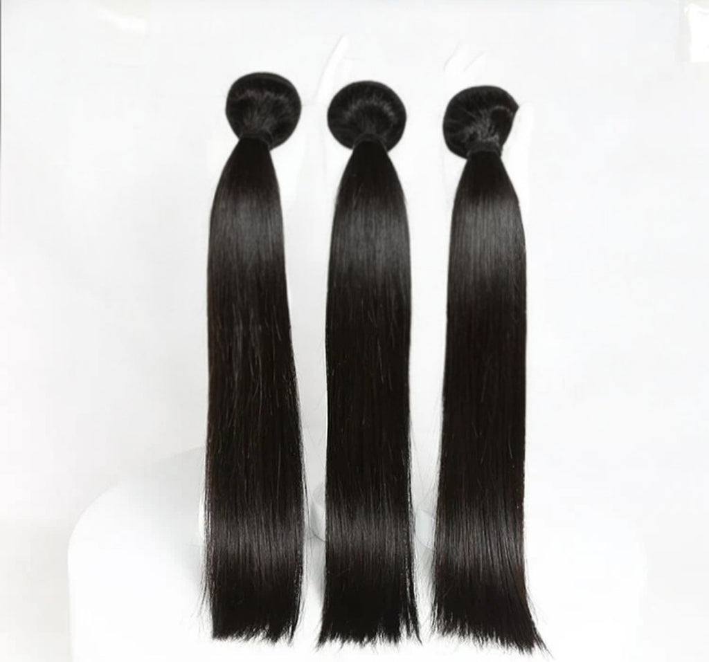 The Essential Straight 3Bundles + 5x5 HD Lace Closure