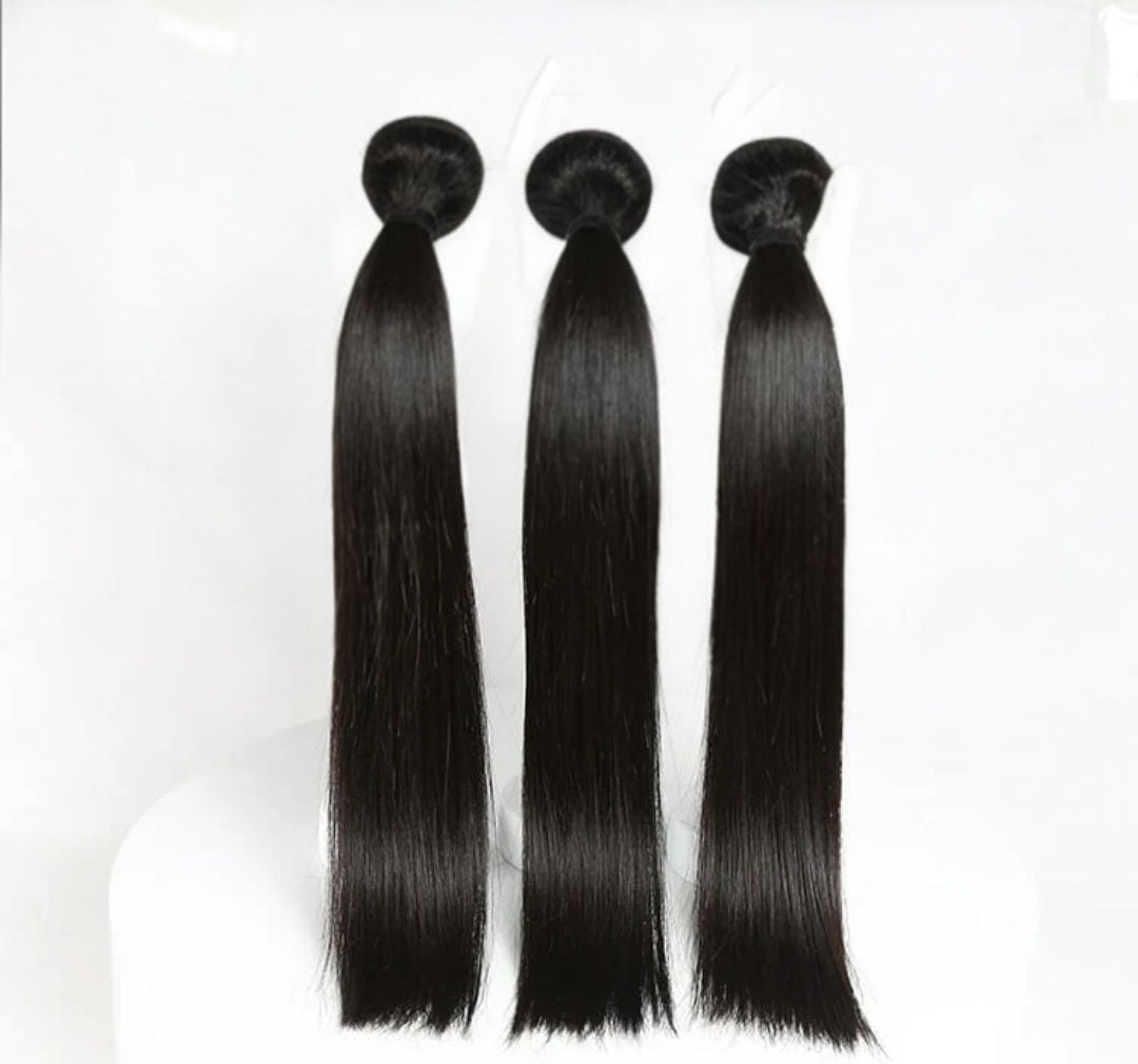The Essential Straight 3Bundles + 5x5 HD Lace Closure